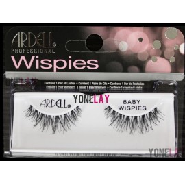 Ardell Lot 3 Pairs GENUINE ARDELL Baby Wispies Black False Eyelashes Fake Wispy Lashes