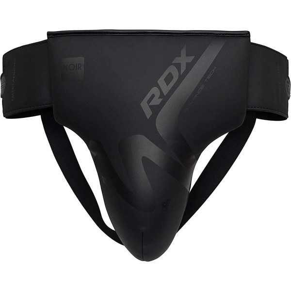 RDX Groin Protector for Boxing, Muay Thai, Kickboxing and MMA Fighting, Maya Hide Leather Abdo Gear for Martial Arts Training, Men Jockstrap Abdominal Guard for Sparring, Taekwondo and Grappling