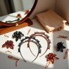 2Pcs Headband With Clips, Bangs Hairstyle Hair Clip Headband, Professional