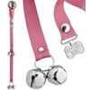 PoochieBells Handcrafted Dog Doorbell for Potty Training, Easy & Quick,