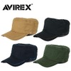 Avilex Work Cap, Men's Hat, AVIREX Brand Logo, Military Cap,