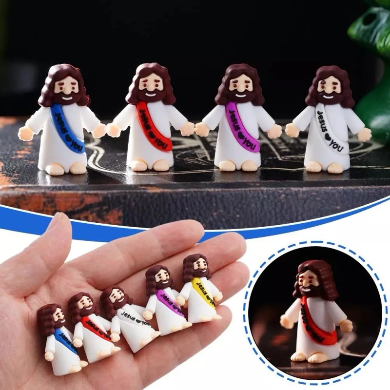 Jesús Jesucristo Figuras Juguete Coleccionables 50pcs