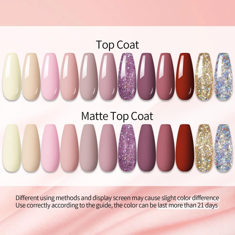 UR SUGAR UV Gel Nagellack Nudefarben Rose, Schellack Nagellack Rose