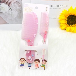 Small Cute Hair Comb,2 Piece Mini Hair Comb Set For Girls Boys Kids Fine Tooth Rat Tail Comb Portable Anti-Static Plastic Hairdressing Comb Hair Combs Gift For Wet And Dry