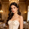 Celestial Sun Star Moon Headband & Earrings Set for Women