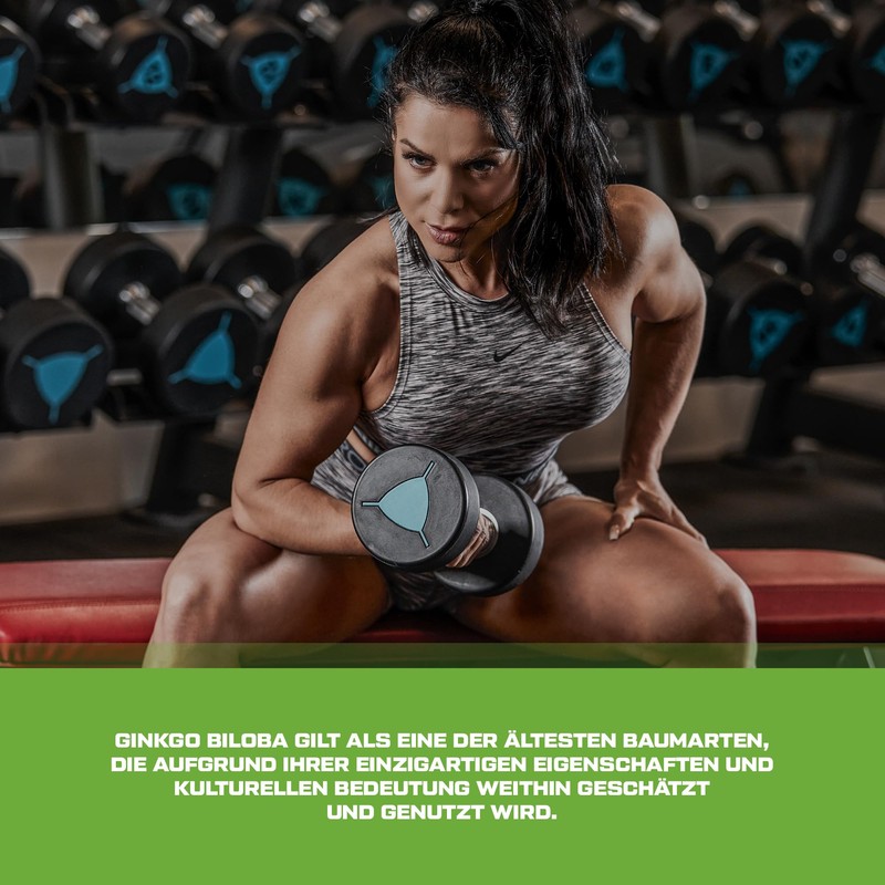 Scitec Nutrition Ginkgo Biloba Extrakt Tabletten - Natürliche Unterstützung, Standardisierte