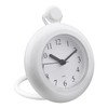 DASNTERED Bathroom Hanging Clock, Waterproo-f Bathroom Shower Clock Dual Purpose