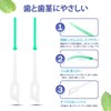 DXTECHPRO Interdental Brush, Interdental Cleaning, Carrying Case, Extra Fine, Kanbushi,