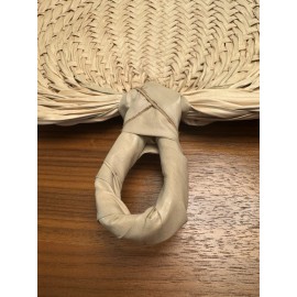 Filipino Pamaypay Abaniko Woven Buri Palm Leaf Souvenir Hand Fan, Philippines