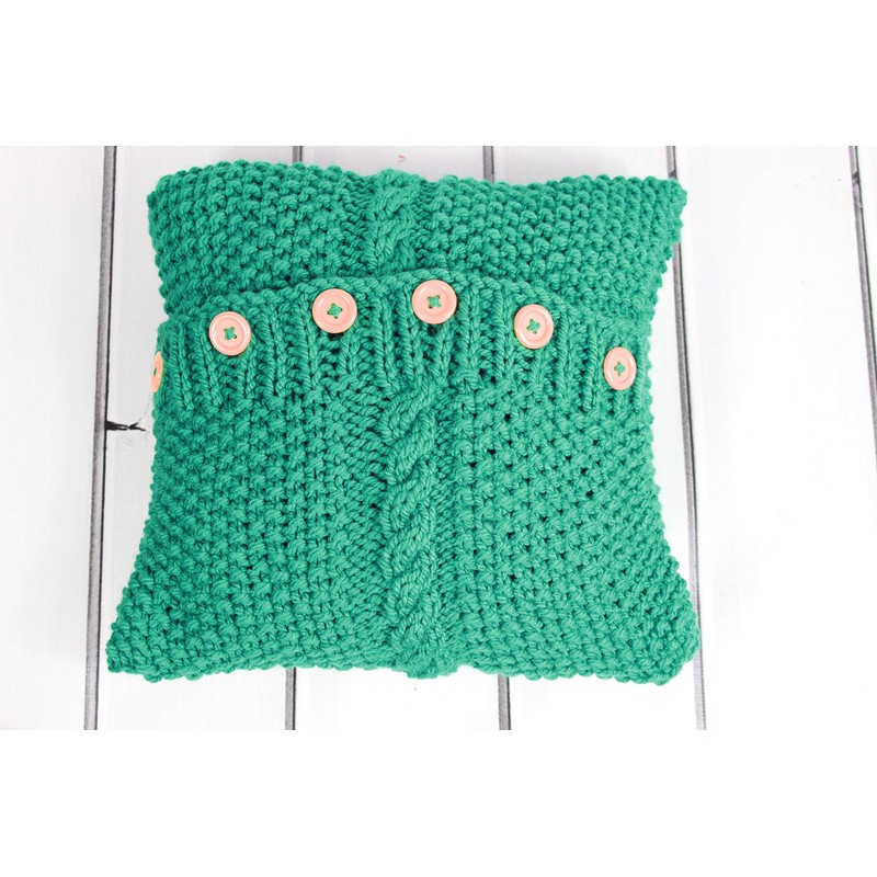 Knitting Pattern for Super Chunky Cushion Covers, Cushion Cover Knitting