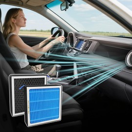 MASHA HEPA Cabin Air Filter for Toyota Tundra 4Runner Sequoia Sienna Highlander Camry Corolla RAV4 Prius, with Activated Carbon Replacement Air Filters