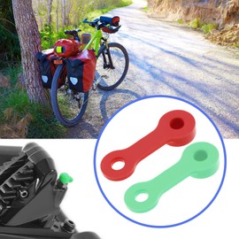 30PCS Bicycle Brake Bleeder Cap Bike Hydraulic Brake Caliper Bleed Nipple Caps Compatible with Shimano Black/Red/Fluorescent Green 10PCS Each Colour