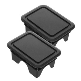 FELTECHELECTR 2pcs Truck Bed Rail Seals Dustproof Inserts for RAM Easy Installation Truck Bed Rail Hole Covers Protects Stake Pockets from Dirt and Debris
