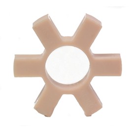 Lovejoy 25310 Size L-AL 090-095 Open Center Type Jaw Coupling Elastomer, Hytrel, 7/8" Open Center, 2.12" OD, 0.44" Length, 561 in-lbs Nominal Torque