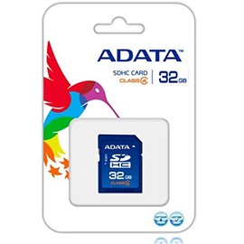 ADATA 32GB SDHC Class 4 Memory Card (ASDH32GCL4-R)