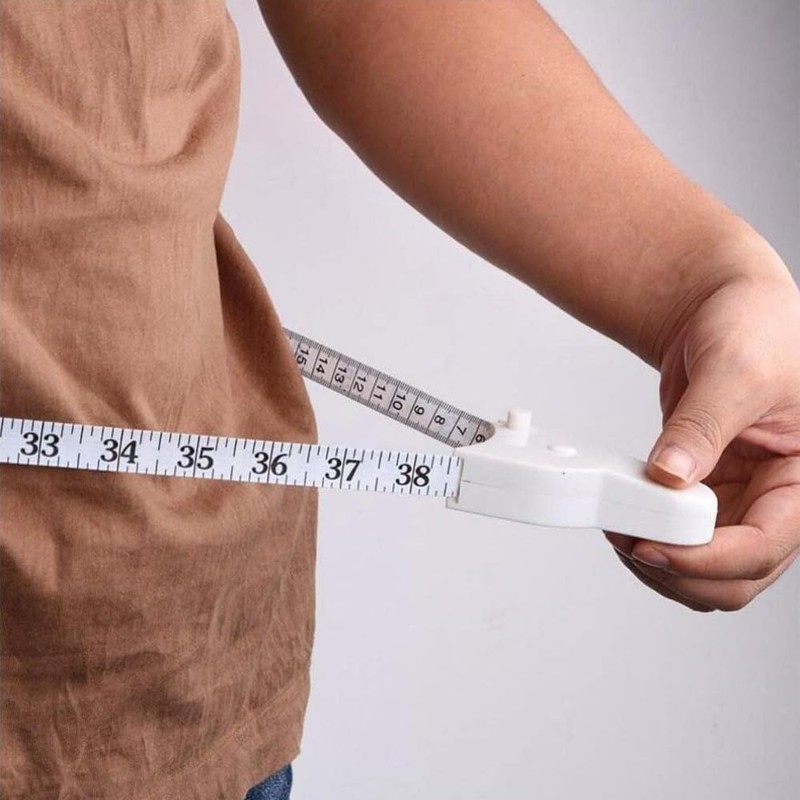 150cm Retractable Body Tape Ruler Accurate Fitness Measure Body Fat