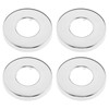Be In Your Mind 4Pcs Shower Pipe Covers Replacement Chrome