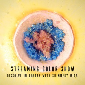 Hallu Bora Bora Geode Bath Bomb, Pack of 6