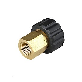 SEIWEI Pressure Washer Adapter Set, Quick Disconnect Kit Thread Quick Connector 14mm Plug core，3/8" Female to M22 Female