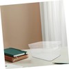 Operitacx Transparent Storage Box Small Containers Makeup Organizer Countertop Desktop