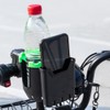 JOSON Bike Cup Holder, Stroller Cup Holder, 2 in 1