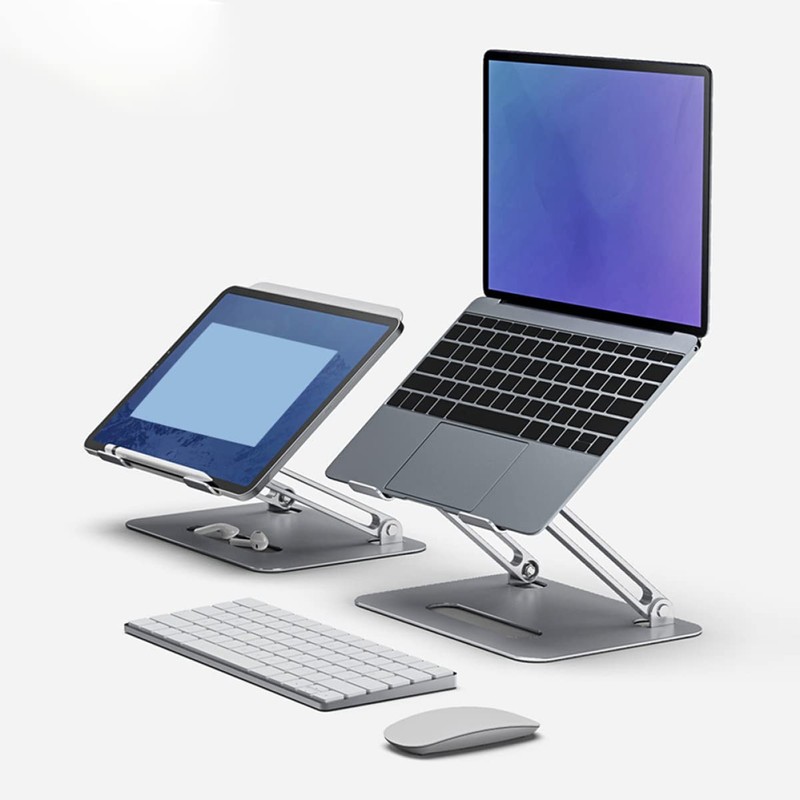 OSALADI Laptop Cooling Pad Dual Fans Adjustable Height Design Lightweight