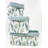 BABEES Storage Basket Changing Table Baby Basket Set of 3