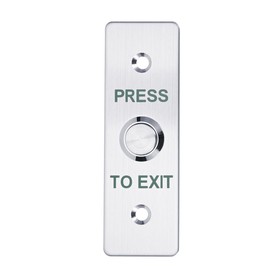 YUHANUS Push to Exit Button for Door Access Control Waterproof Stainless Steel Shell 4 Contact Output, 769894490860