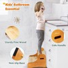 StrongTek 2-Step Kids Stool with Storage & DIY Name Blocks