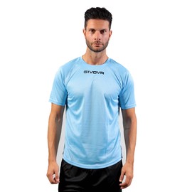 GIVOVA Shirt One MICROFORATA Celeste