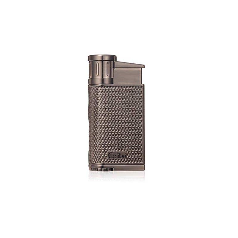 Colibri EVO Angled Single Jet Flame Butane Lighter, Windproof &
