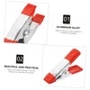 Operitacx 5Pcs Small Metal Spring Clamps Heavy Duty Woodworking Spring