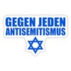 Spreadshirt Against Jeden Antisemitism Sticker 10 x 10 cm 10