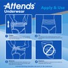 Attends Underwear for Adult Incontinence Care with Quick-Dry Channels, Ultimate