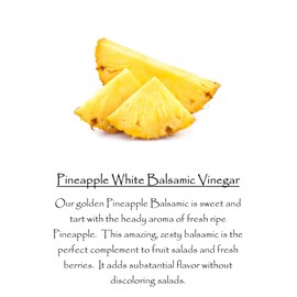 Robert's Infused Balsamic Vinegar - Pineapple (200ml)