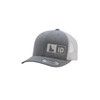 Trucker Hat-Idaho (Heather Gray/White)