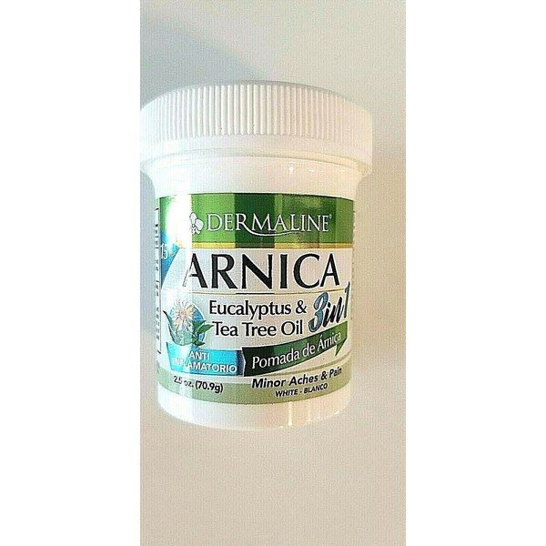 Arnica Pain Relief 3 in 1 Ointment with Eucalyptus and Tea Tree Oil Dermaline