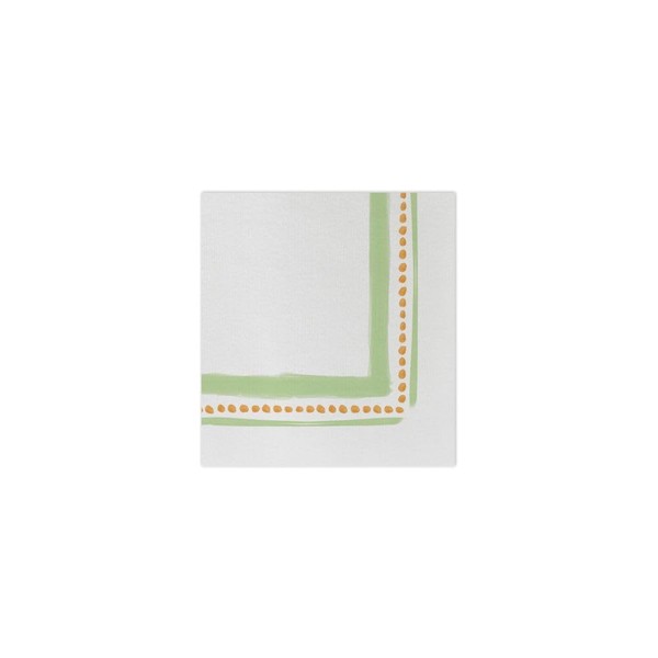 Vietri Papersoft Napkins Campagna Green Cocktail Napkins Pack of 20,