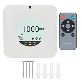 CH4 Gas Detector Monitor LCD Combustible Gas Sensor Alarm for Home Office Factory