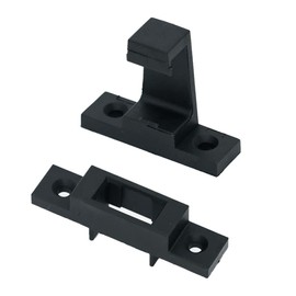 Aucuda RV EXIT Window Latch Bracket, RV Emergency EXIT Window Latch Holder, Black EXIT Window Parts for RV Window Latches, RV Window Latch Replacement Accessories, Camper Windows Latch Hardware.