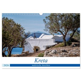 Kreta - malerische Ansichten (Wandkalender 2026 DIN A3 quer), CALVENDO Monatskalender: Kreta - eine vielfältige Paradiesinsel in Griechenland (CALVENDO Orte)