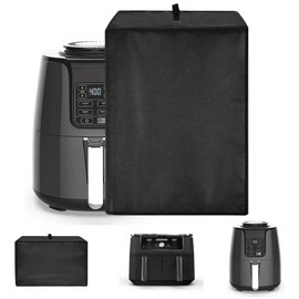 Air Fryer Cover for Ninja AF101,Triple-Layer Nylon + PVC + Heat Foil Custom Fit Dust Cover with Instant Vortex Plus 6QT XL & Chefman 4QT Air Fryers