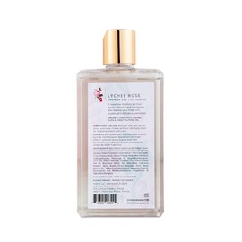 Mistral Lychee Rose Luxury Shower Gel - Body Wash for Women – Moisturizing Clean Body Wash with Aloe Vera, Chamomile & Sweet Almond Oil | Paraben-Free, Hydrating | Scented Shower Gel - 8.7 fl oz