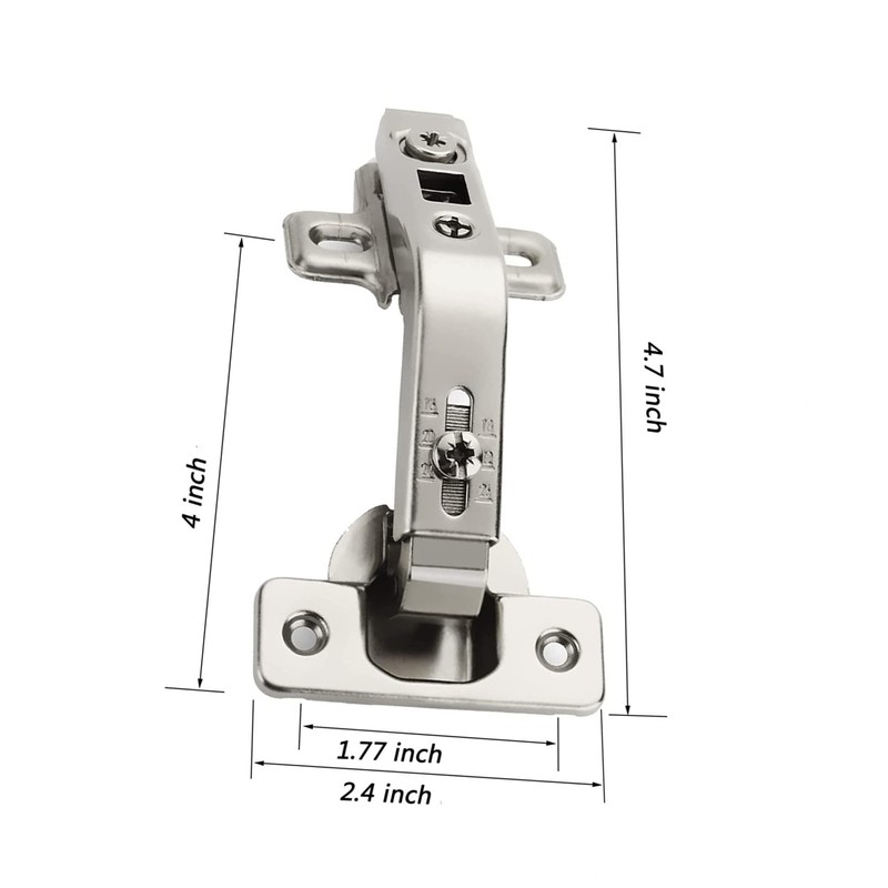 135 Degree Lazy Susan Hing-2 Pack Face Frame Plate for
