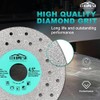 LEKOMESH Rock Slab Grinding Disc - 4.5 inch Glass Cutter
