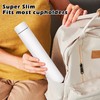 ChezMax Slim Stainless Steel Insulated Water Bottle Travel Cup Sports