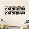 SEATUNE Inspirational Positive Motivational Wall Decals - Office Quotes Wall