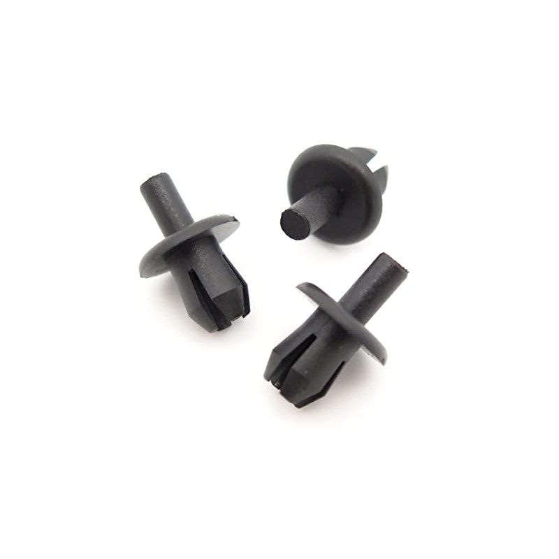 VVO Fasteners- Black Plastic Side Skirt, Sill Moulding Cover Trim
