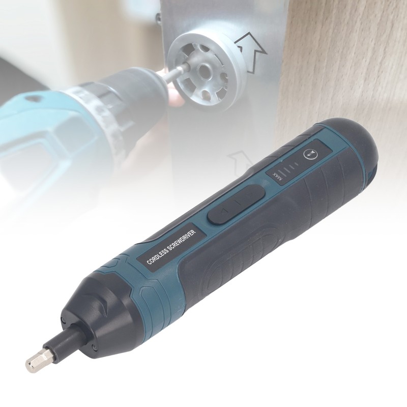 Electric Screwdriver USB Rechargeable 3.6V 4Nm Power Screwdriver with LED