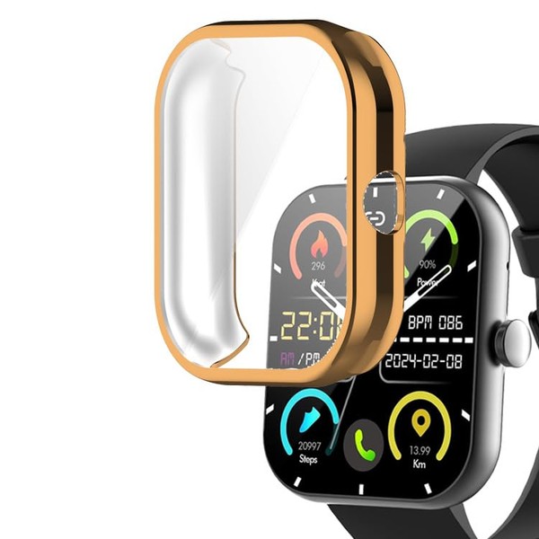 smaate Watch Cases compatible with zakotu, Jugeman, Coucur Y66 1.96